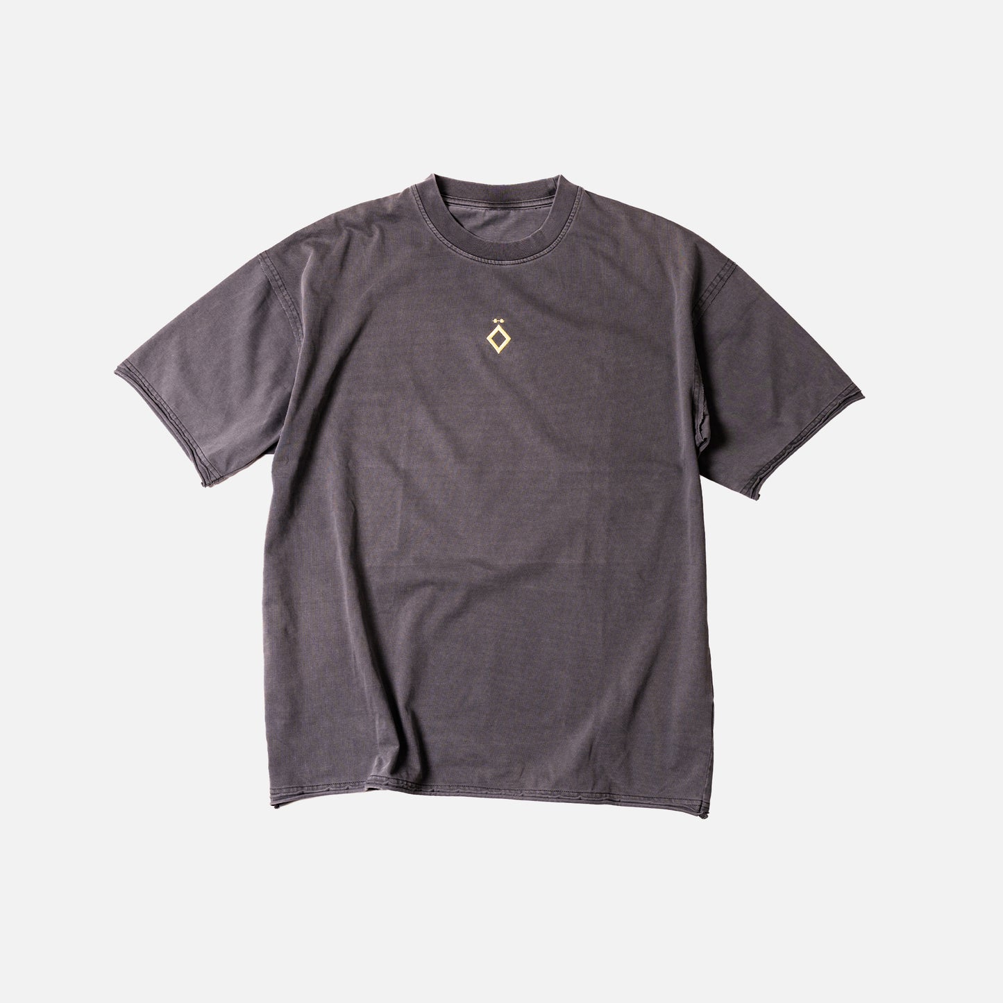 Men’s oversized stone-gray t-shirt